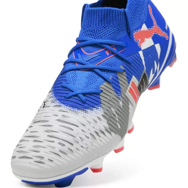  Csizma PUMA FUTURE 8 MATCH FOREVER FG/AG 108423_01 FEHÉR/KÉK/SZÜRKE/FEKETE/PIROS 