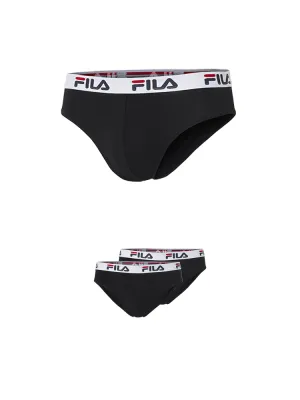 Férfi alsónadrág FILA MAN BRIEF 2-PACK FU5015/2 BLACK