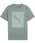 Férfi póló PUMA GRAPHICS WORDING TEE 684825_30 ZÖLD HOLD