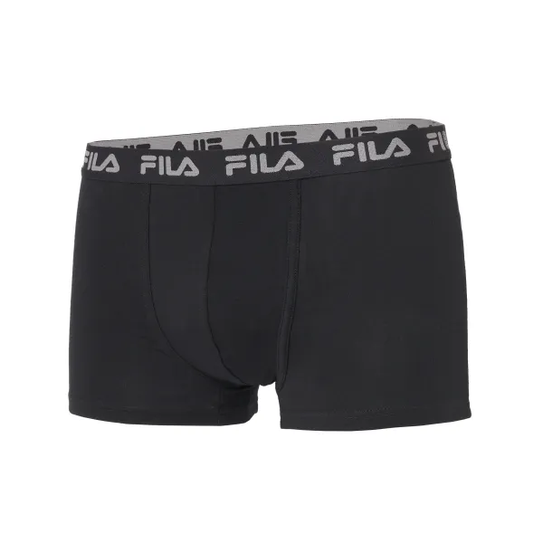  Férfi boxeralsó FILA MAN BOXER 2-PACK FU5004/2 BLACK 