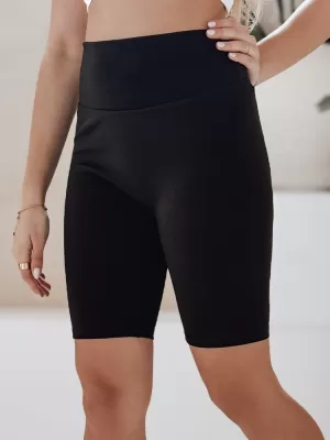 Hölgyek rövidnadrágja DSTREET SOFT AND FIT SY0420 FEKETE