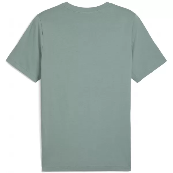  Férfi póló PUMA GRAPHICS WORDING TEE 684825_30 ZÖLD HOLD 
