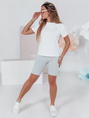 Hölgyek rövidnadrágja DSTREET SOFT AND FIT SY0428 VILÁGOSKÉK