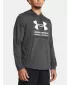 Férfi pulóver UNDER ARMOUR RIVAL TERRY GRAPHIC HOOD 1386047-025 SZÜRKE