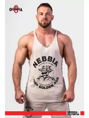 Mosott izom hát stringer GOLDEN AGE 791 LIGHT GREY Nebbia