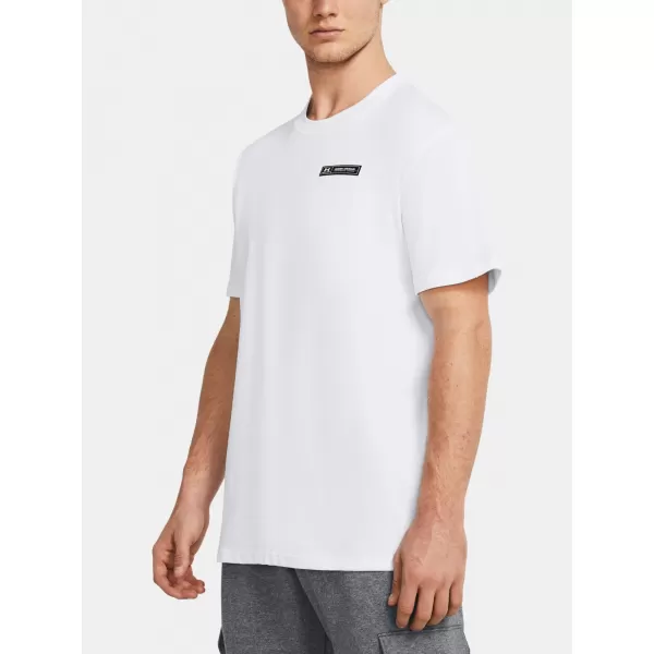  Férfi póló UNDER ARMOUR HW ARMOUR LABEL SS 1382831-100 FEHÉR 