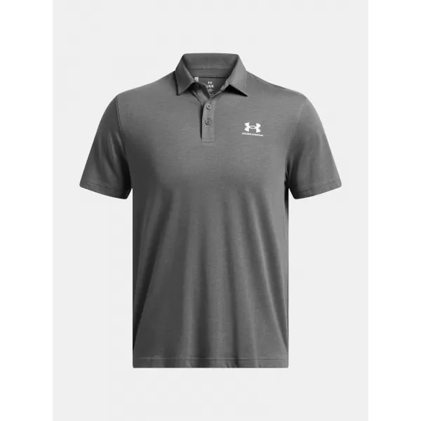  Férfi póló UNDER ARMOUR ICON POLO 1386608-025 SZÜRKE 