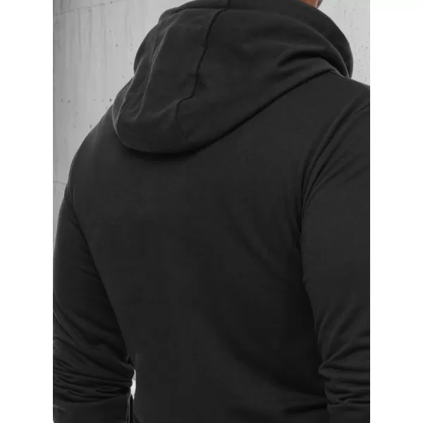  Férfi pulóver DSTREET BX5130 FEKETE 