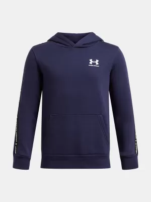 Fiú pulóver UNDER ARMOUR B ICON FLC HD TAPING 1390293-410 KÉK