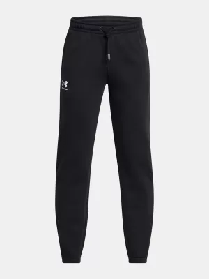 Fiú melegítőnadrág UNDER ARMOUR B ICON FLC JOGGER TAPING 1390294-001 FEKETE