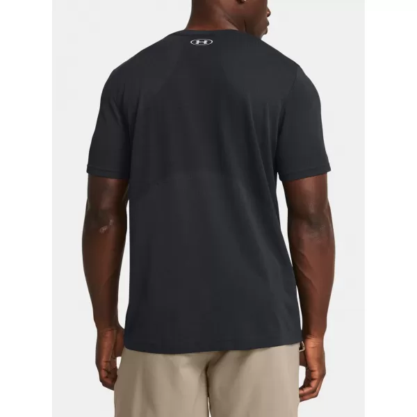  Férfi póló UNDER ARMOUR VANISH SEAMLESS SS 1382801-001 FEKETE 