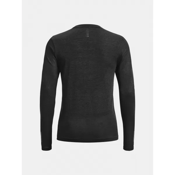  Női póló UNDER ARMOUR SEAMLESS STRIDE LS 1375699-001 FEKETE 