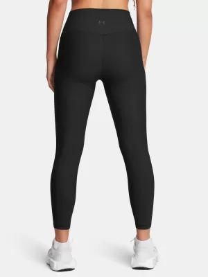 Női leggings UNDER ARMOUR MERIDIAN RIB ANKLE LEG 1386467-001 FEKETE