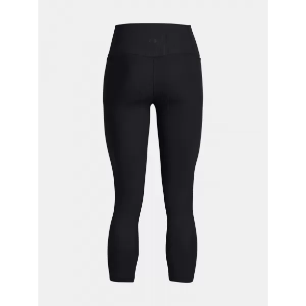  Női leggings UNDER ARMOUR MERIDIAN RIB ANKLE LEG 1386467-001 FEKETE 