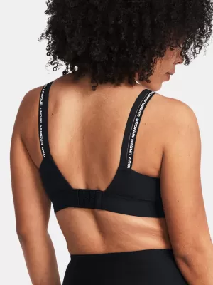 Női melltartó UNDER ARMOUR INFINITY MID 2.0 RIB BRA 1385433-001 FEKETE