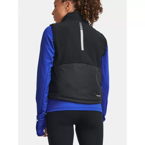 Női mellény UNDER ARMOUR STRM SESSION RUN VEST 1378502-001 FEKETE 