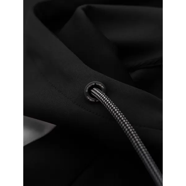  Férfi pulóver OMBRE OM-SSZP-0210 FEKETE 