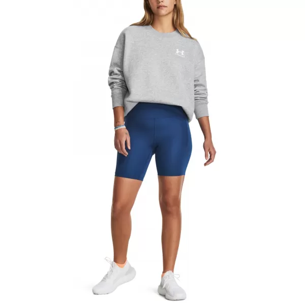  Női pulóver UNDER ARMOUR ESSENTIAL FLC OS CREW 1379475-012 SZÜRKE 