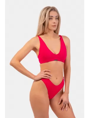 Triangle Bralette fürdőruha párnákkal - Top 457 PINK Nebbia