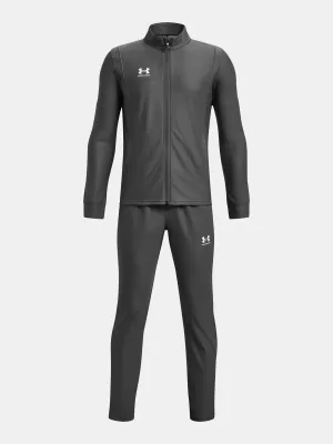 Fiúk készlet UNDER ARMOUR BS CHALLENGER TRACKSUIT 1379708-025 SZÜRKE