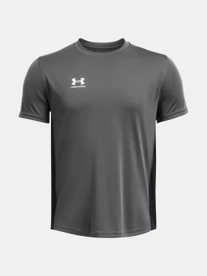 Fiú póló UNDER ARMOUR BS CHALLENGER TRAIN SS 1379704-025 SZÜRKE