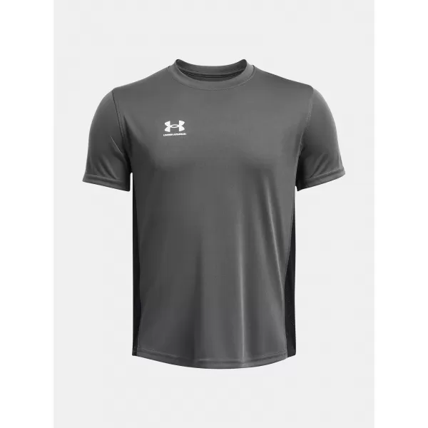  Fiú póló UNDER ARMOUR BS CHALLENGER TRAIN SS 1379704-025 SZÜRKE 