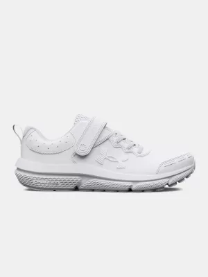 Fiú cipők UNDER ARMOUR BPS ASSERT 10 AC UFM SYN 3027100-100 FEHÉR