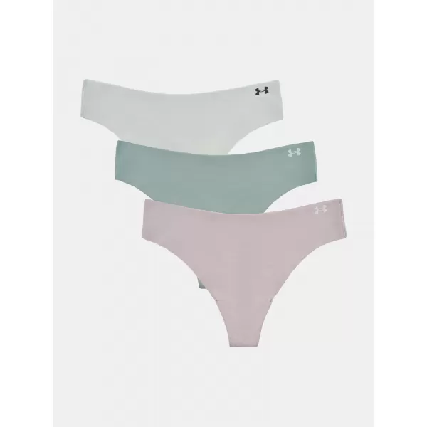  Női bugyi UNDER ARMOUR PURE STRETCH NS THONG (3KS) 1383893-009 SZÜRKE 