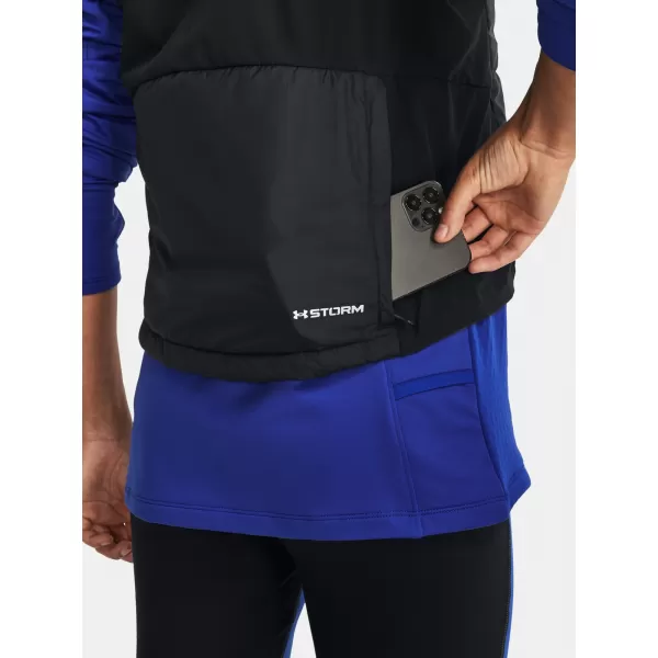  Női mellény UNDER ARMOUR STRM SESSION RUN VEST 1378502-001 FEKETE 