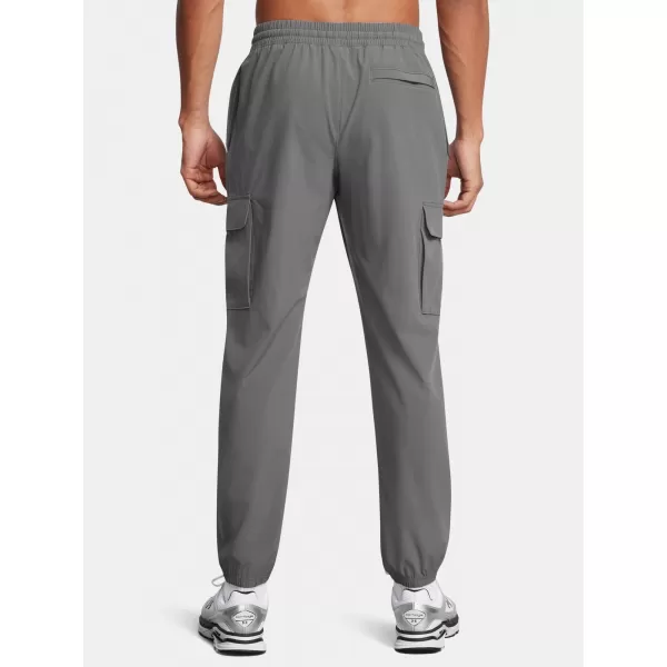  Férfi sportnadrág UNDER ARMOUR VIBE WOVEN CARGO PANTS 1386558-025 SZÜRKE 