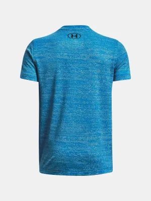 Fiú póló UNDER ARMOUR TECH VENT JACQUARD SS 1379939-466 KÉK