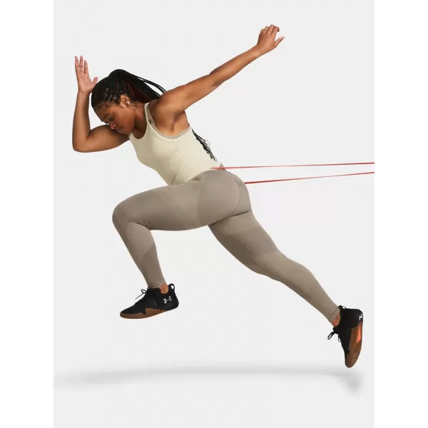  Női leggings UNDER ARMOUR VANISH ELITE SEAMLESS ANKLEG 1383550-200 BARNA 