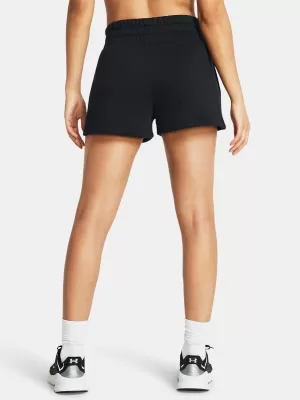 Női rövidnadrág UNDER ARMOUR ICON FLEECE BOXER SHORTS 1382725-001 FEKETE