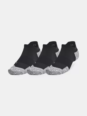 Zokni UNDER ARMOUR AD RUN CUSHION NS (3 PÁRY) 1387044-001 FEKETE