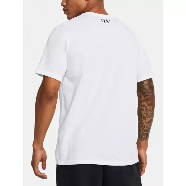  Férfi póló UNDER ARMOUR GL FOUNDATION UPDATE SS 1382915-100 FEHÉR 
