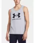 Férfi felső UNDER ARMOUR SPORTSTYLE LOGO TANK 1382883-035 SZÜRKE