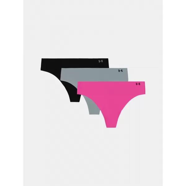  Női bugyi UNDER ARMOUR PURE STRETCH NS THONG (3KS) 1383893-652 RÓZSASZÍN 