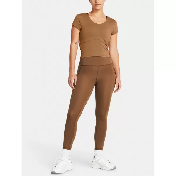  Női leggings UNDER ARMOUR MERIDIAN ANKLE LEG 1382525-253 BARNA 