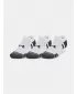 Zokni UNDER ARMOUR PERFORMANCE TECH NS (3 PÁRY) 1379503-100 FEHÉR