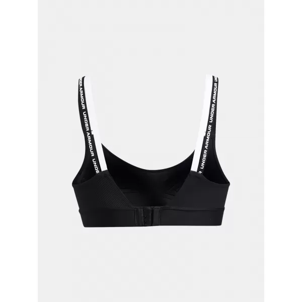  Női melltartó UNDER ARMOUR INFINITY MID 2.0 RIB BRA 1385433-001 FEKETE 