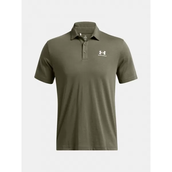  Férfi póló UNDER ARMOUR ICON POLO 1386608-390 ZÖLD 