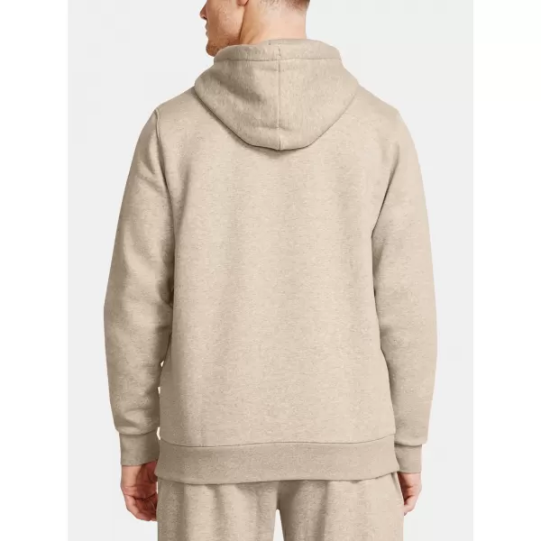  Férfi pulóver UNDER ARMOUR ESSENTIAL FLEECE HOODIE 1373880-203 BARNA 