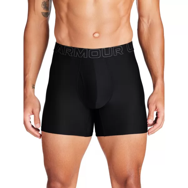  Férfi boxerek UNDER ARMOUR M PERF TECH 6IN (1KS) 1383849-001 FEKETE 