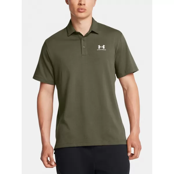  Férfi póló UNDER ARMOUR ICON POLO 1386608-390 ZÖLD 
