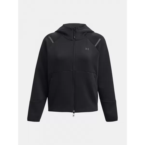  Női pulóver UNDER ARMOUR UNSTOPPABLE FLC FZ 1379842-001 FEKETE 