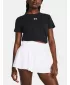 Női póló UNDER ARMOUR CAMPUS CORE SS 1383648-001 FEKETE