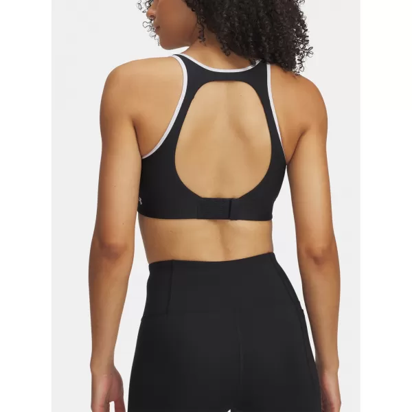  Női melltartó UNDER ARMOUR INFINITY MID PIPED 1389826-001 FEKETE 