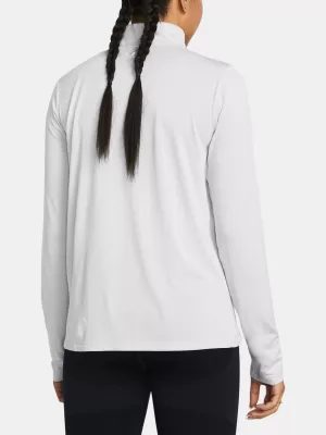 Női pulóver UNDER ARMOUR TECH 1/2 ZIP- TWIST 1384225-014 SZÜRKE
