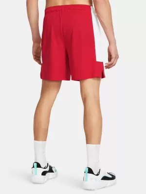Férfi rövidnadrág UNDER ARMOUR BASELINE SHORT 1383389-600 PIROS