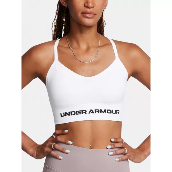  Női melltartó UNDER ARMOUR VANISH SEAMLESS LOW BRA 1384417-100 FEHÉR 